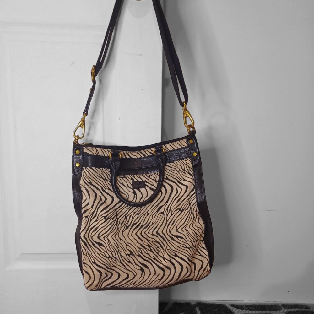 Fossil Zebra Print bag - Picture 2 of 6